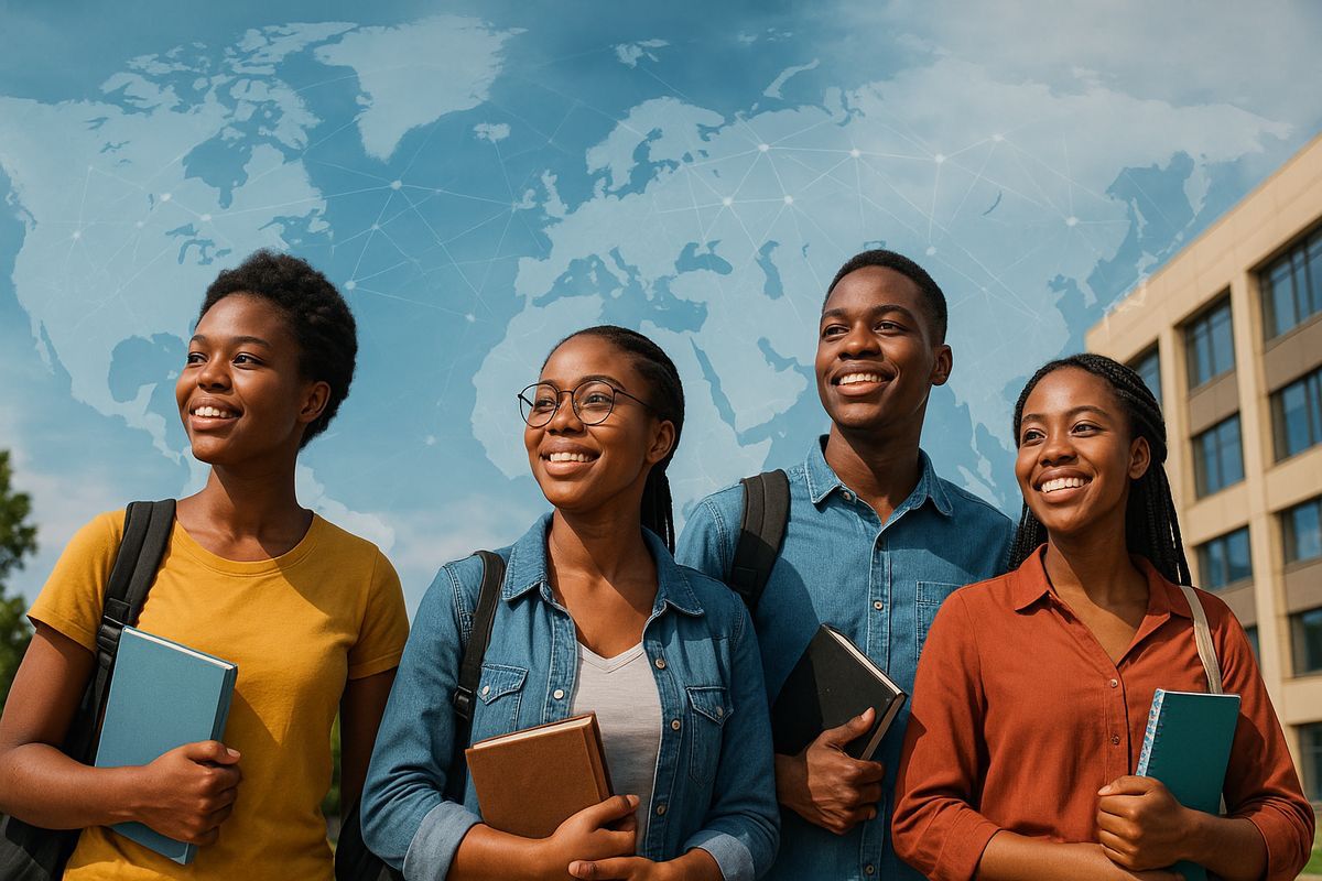 Professional working on laptop in modern office environment